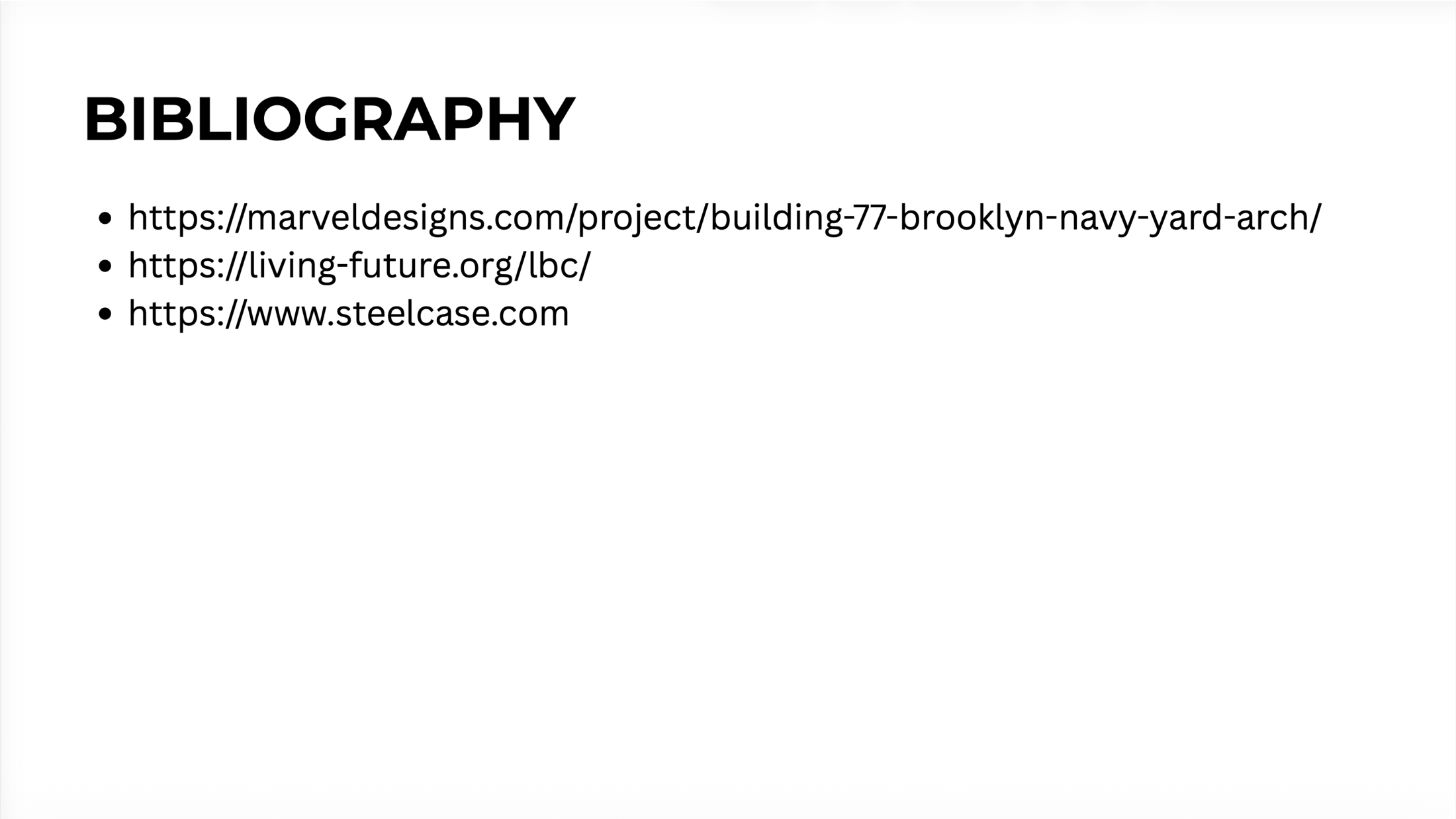 Bibliography