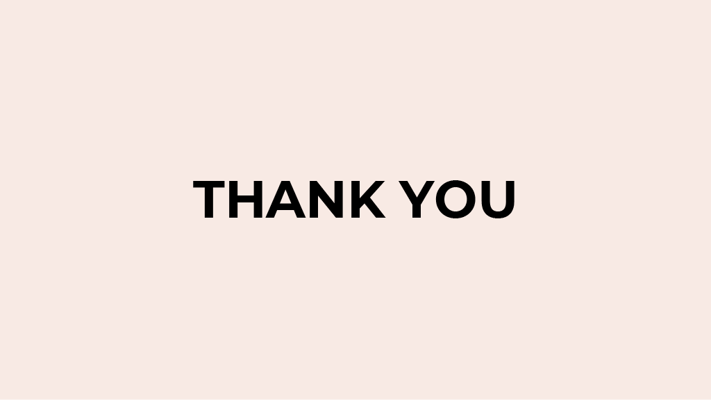 Thank You