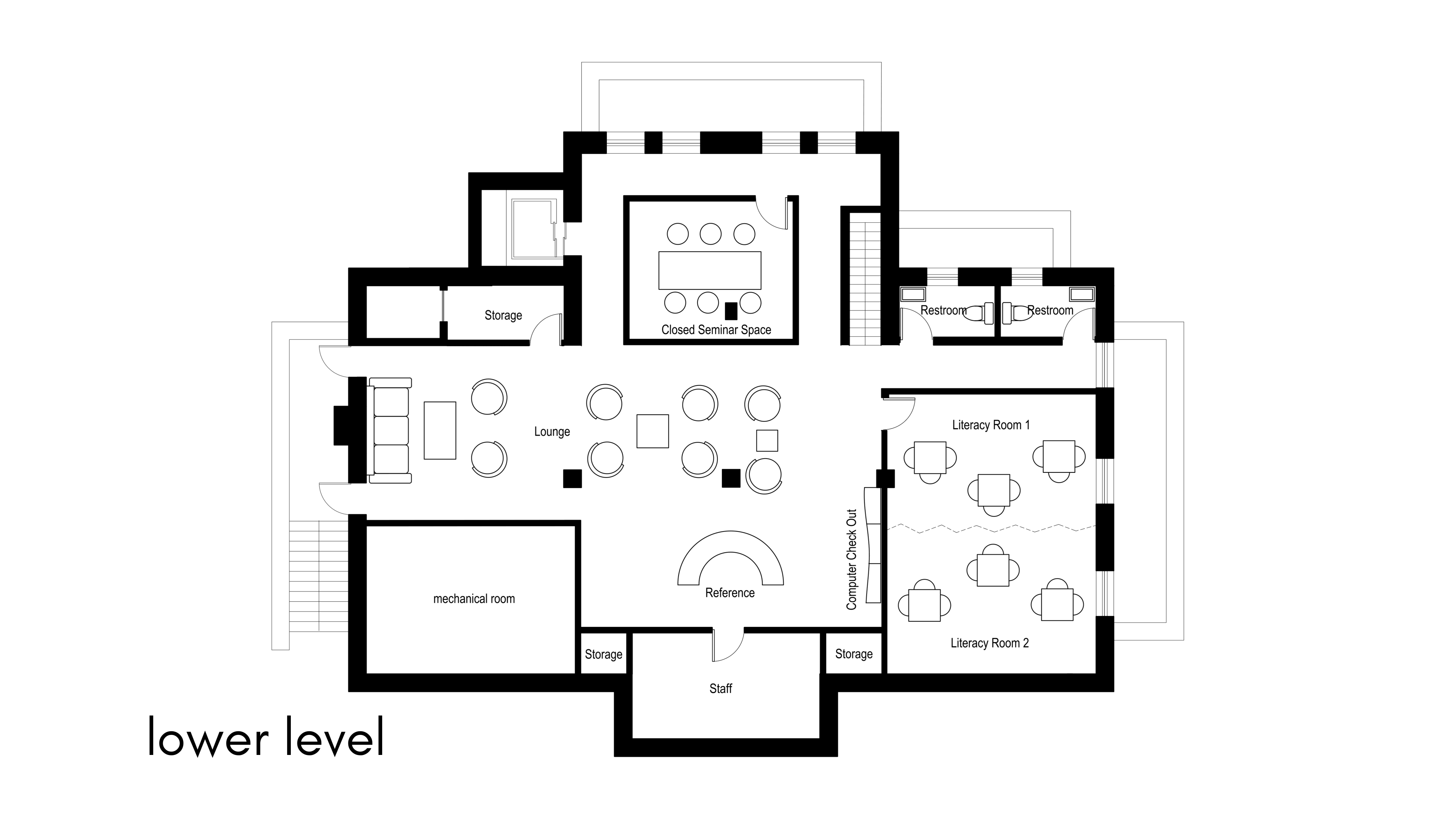 Lower Level Floor Plan